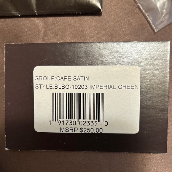 NWT Badgley Mischka Jewel-Embellished Blue Clutch - Picture 6 of 8